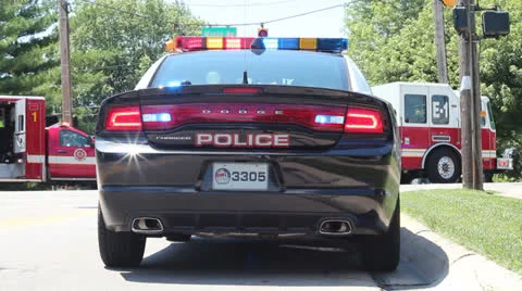 Police car 動画素材 24770147