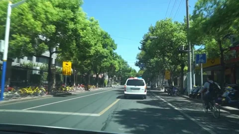 Police car out Stock Footage 234494973