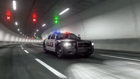 Police car video Stock Footage 314908260