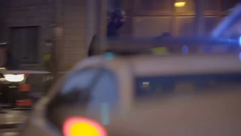 A police checkpoint in Jerusalem 2023 Stock Footage 231599556