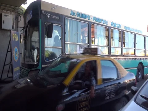 Police control 7- Buenos Aires 스톡 동영상 128014081
