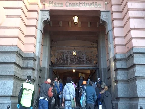 Police control 9- Buenos Aires 스톡 동영상 128014126
