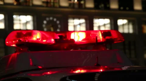 Police flasher 스톡 동영상 42276754