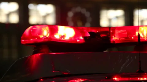 Police flasher Stock Footage 42278605