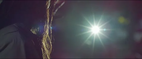 Police flashlight Stock Footage 155550987