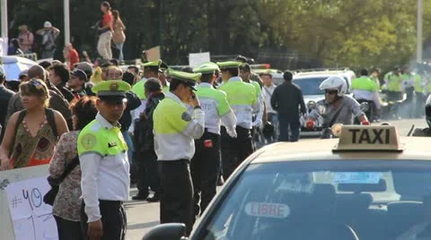 Police Video stock 11105699