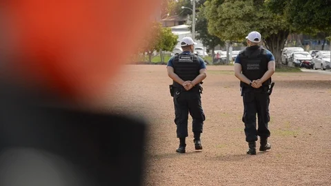 Police Video stock 86258636