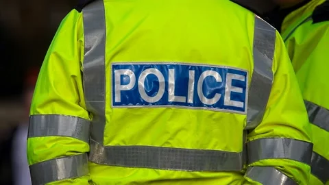 Police Video stock 143570802