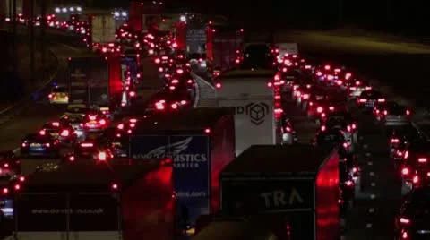 Police on Hard Shoulder Video stock 10717558