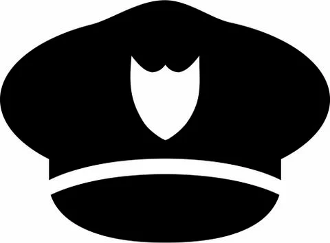 Police Hat Stock Illustration