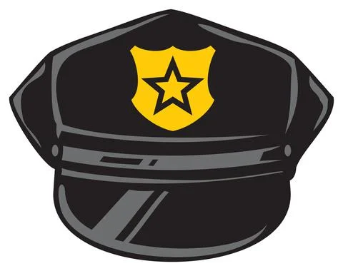 Police hat Stock Illustration