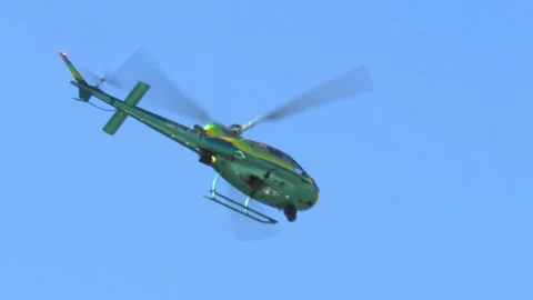 Police Helicopter 3 Video stock 152657943