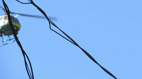 Police Helicopter 4 Video stock 152657957