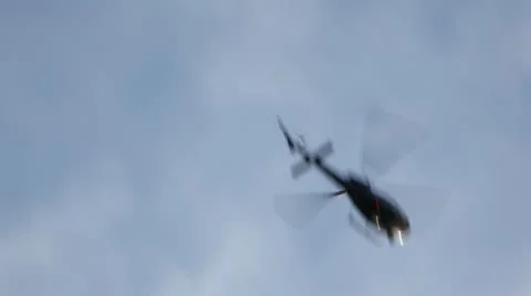 POLICE HELICOPTER Video stock 12448929