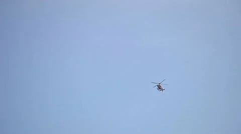 Police helicopter Video stock 21665276