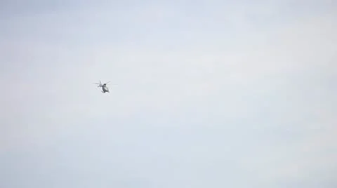 Police helicopter Stock Footage 21670913