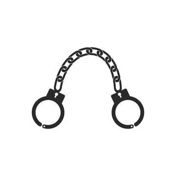 Police icon flat design Stock-Illustration