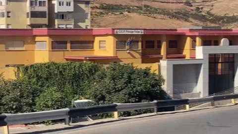 Police identify 528 minors remaining in Ceuta after mass entry, Ceuta, ES - 05 A Stock Footage 341486832
