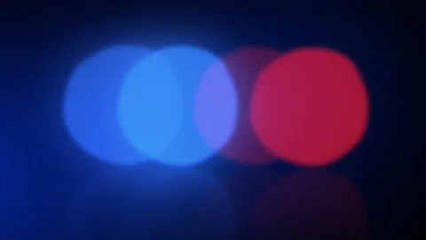 Police Light Bokeh Background Loop Video stock 281508632