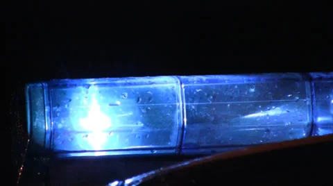 Police light Stock Footage 29658979