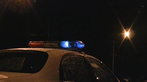 Police light 스톡 동영상 29659122