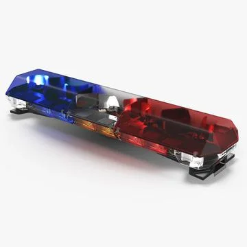 Police lightbar Code 3 mx7000 Led Arrow Stick 3D Model