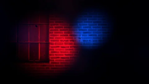 Police lights 4k Stockbeeldmateriaal 98941768