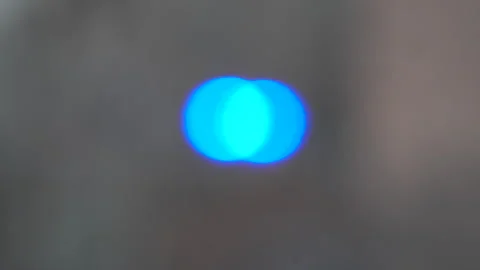 Police lights in blur shaking camera effect from fear, accident with police, Stock Footage 330569074