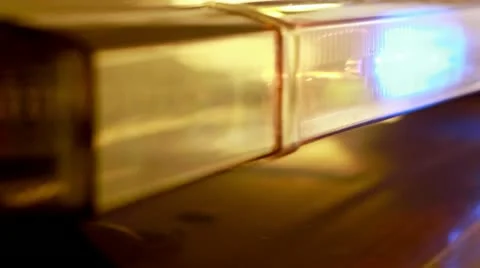 Police Lights Flashing 動画素材 11402045