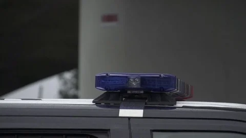 Police Lights Flashing 動画素材 74473946