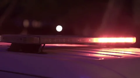 Police Lights Video stock 80569654