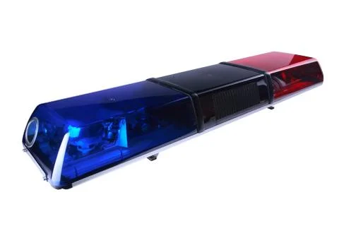 Police lights Stock Photos