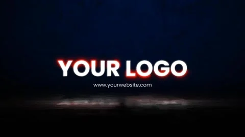 Police Logo Reveal After Effects stock