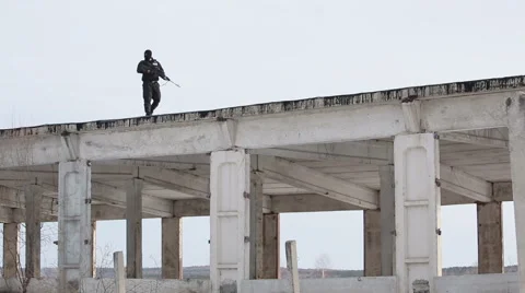 Police monitors 4 Stock Footage 46876898