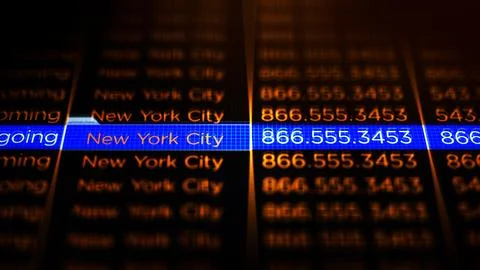 Police Phone Location Trace Software - New York City Version0 Stock Illustration