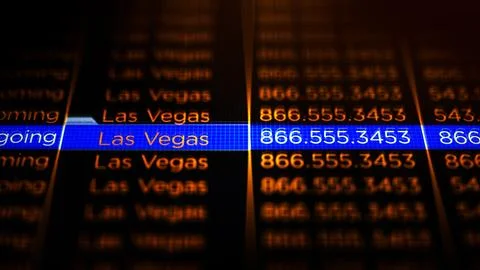 Police Phone Location Trace Software - Las Vegas Version0 Illustrazione stock