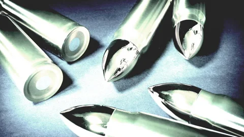 Police Photograph Bullets Forensics Macro Shot Stock Footage 340529166