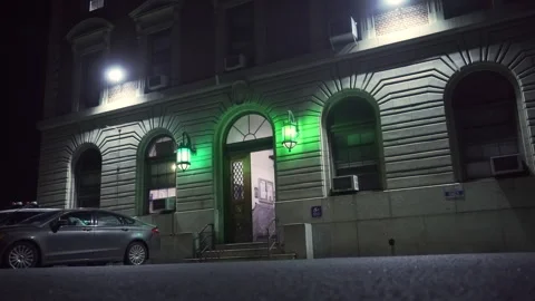 Police precinct night 1 Stock Footage 317266467