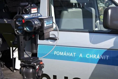 Police radar Stock Photos