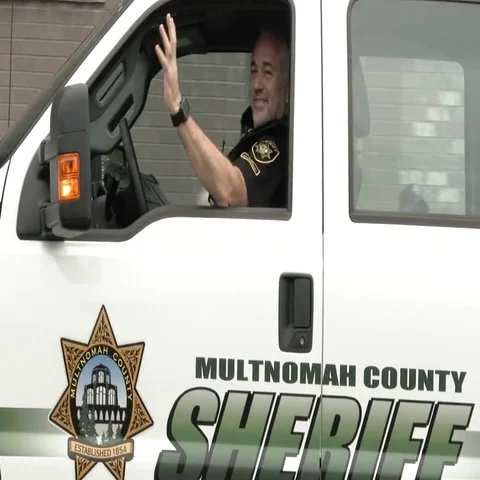 Police Sheriff Driving By Stock Footage 69499277
