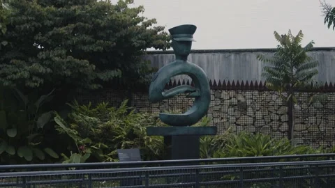 Police Statue Stockbeeldmateriaal 160390594