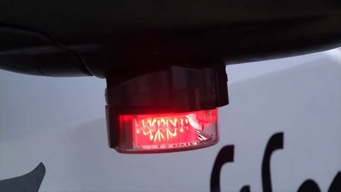 Police: strobe tiny flashing Stock Footage 77159025