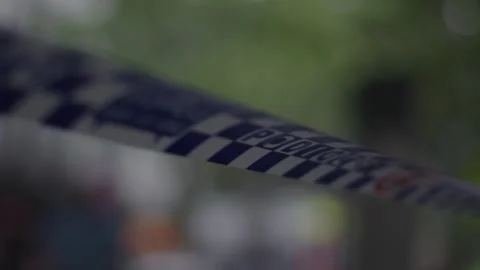 Police tape Stock Footage 271427275
