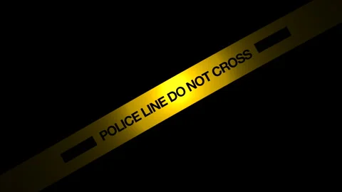 Police tape Stock Footage 298158242