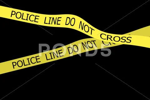 Police tapes Stock Illustration