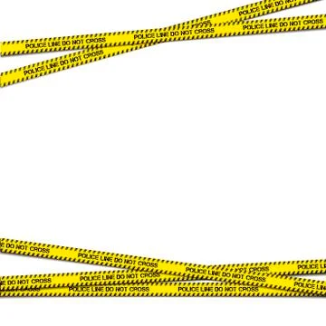 Police tapes 스톡 일러스트
