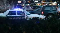 Police & Traffic At The Scene Of A Car Crash HD Footage