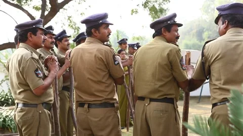Police Training center Stock Footage 45170568