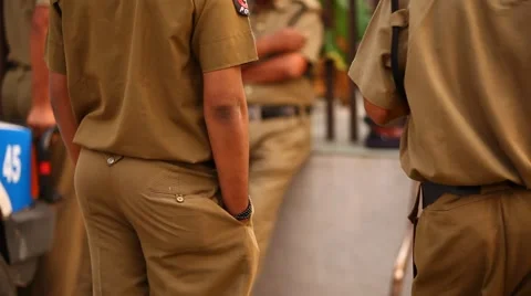 Police Training center Video stock 45178068