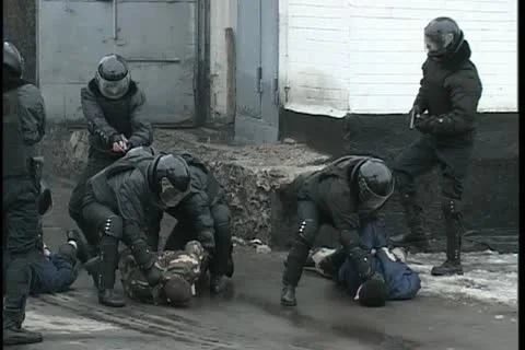 Police training Stock Footage 10842622